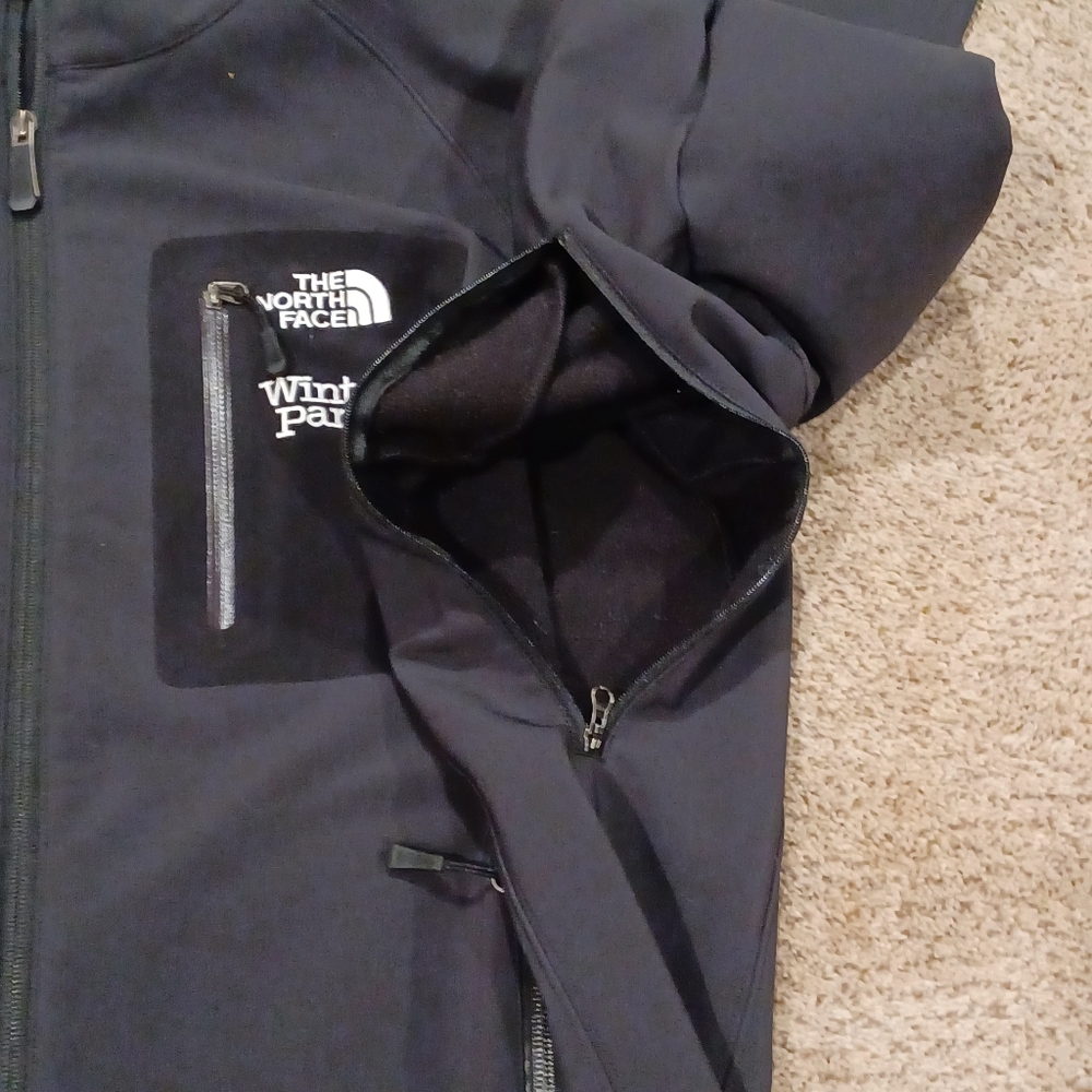 The North Face Apex Series By Winter Park Men's Black Jacket Size XL - Picture 6 of 11